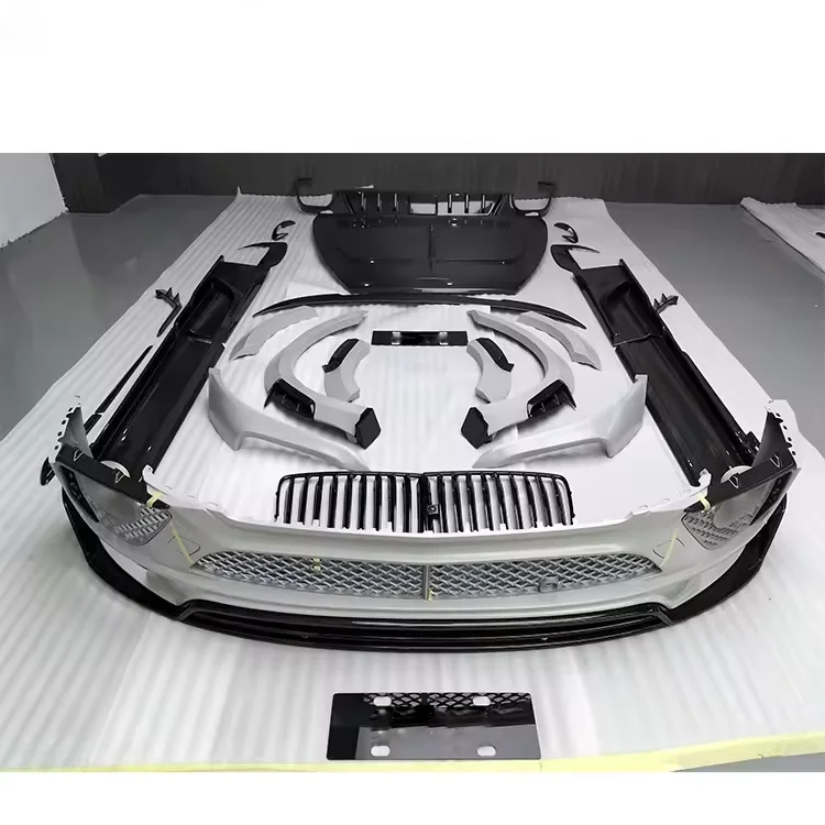 For Bentley Bentayga V8 Dry Carbon Fiber Full Wide Body Kit High Quality Car Accessories