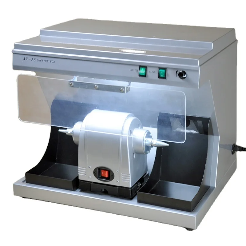 

AX-J5 Dental Lab Polishing Lathe Machine with Suction System
