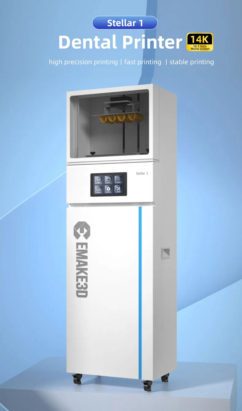 S6e7869b67c0c448cb5de3d31eb048a9fl Drukarka 3D JG MAKER LCD 14K 10,1 cala o wysokiej dokładności, dobra do zastosowań jubilerskich i stomatologicznych