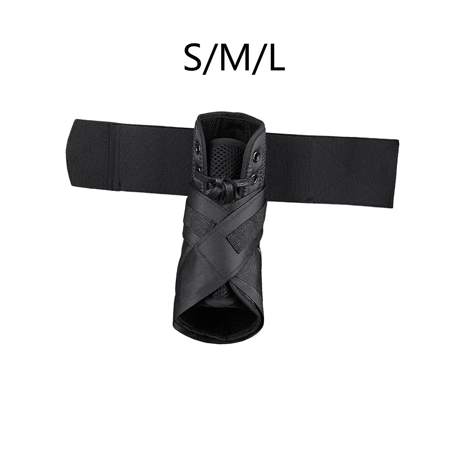 Ankle Support Brace Sleeve Adjustable crossing belt for Running Skateboarding