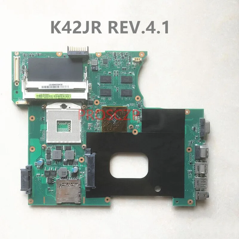 Высокое качество K42J K42JR REV.4.1 HM55 с HD6470M 1G DDR3 Материнская плата для ноутбука 100% ТЕСТ