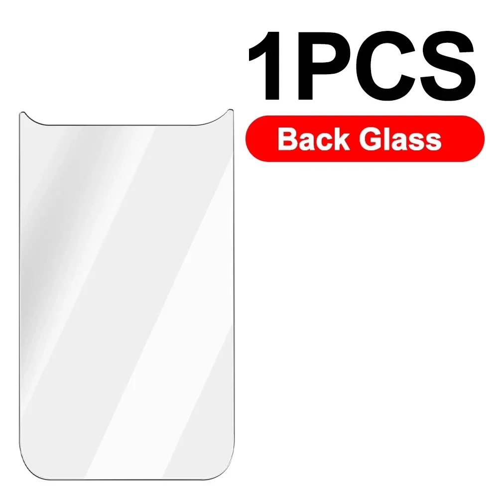 Premium 6-in-1 Front and Back Tempered Glass Set with HD Camera Lens Protection - Anti-Scratch Screen Guard