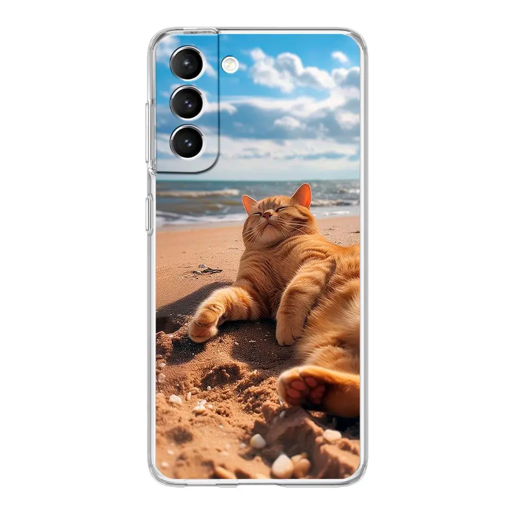 Sunset Beach Palm Tree Phone Case