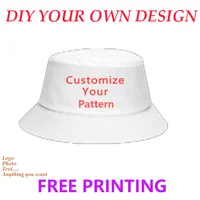 Customized New Logo Fisherman's Hat Cosplay Women Men Fashion Casual Fisherman's Hat 1