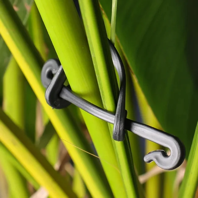 50/200/300Pcs Plant Vine Binding Clip Garden Plants Fixed Clip Buckles Tomato Vegetable Grape Support Vine Clip Fixed Plant Clip 5