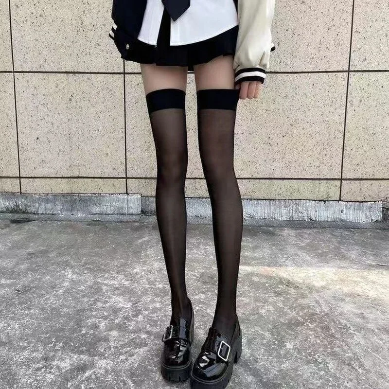 Sexy Red Edge Over The Knee Long Socks Got