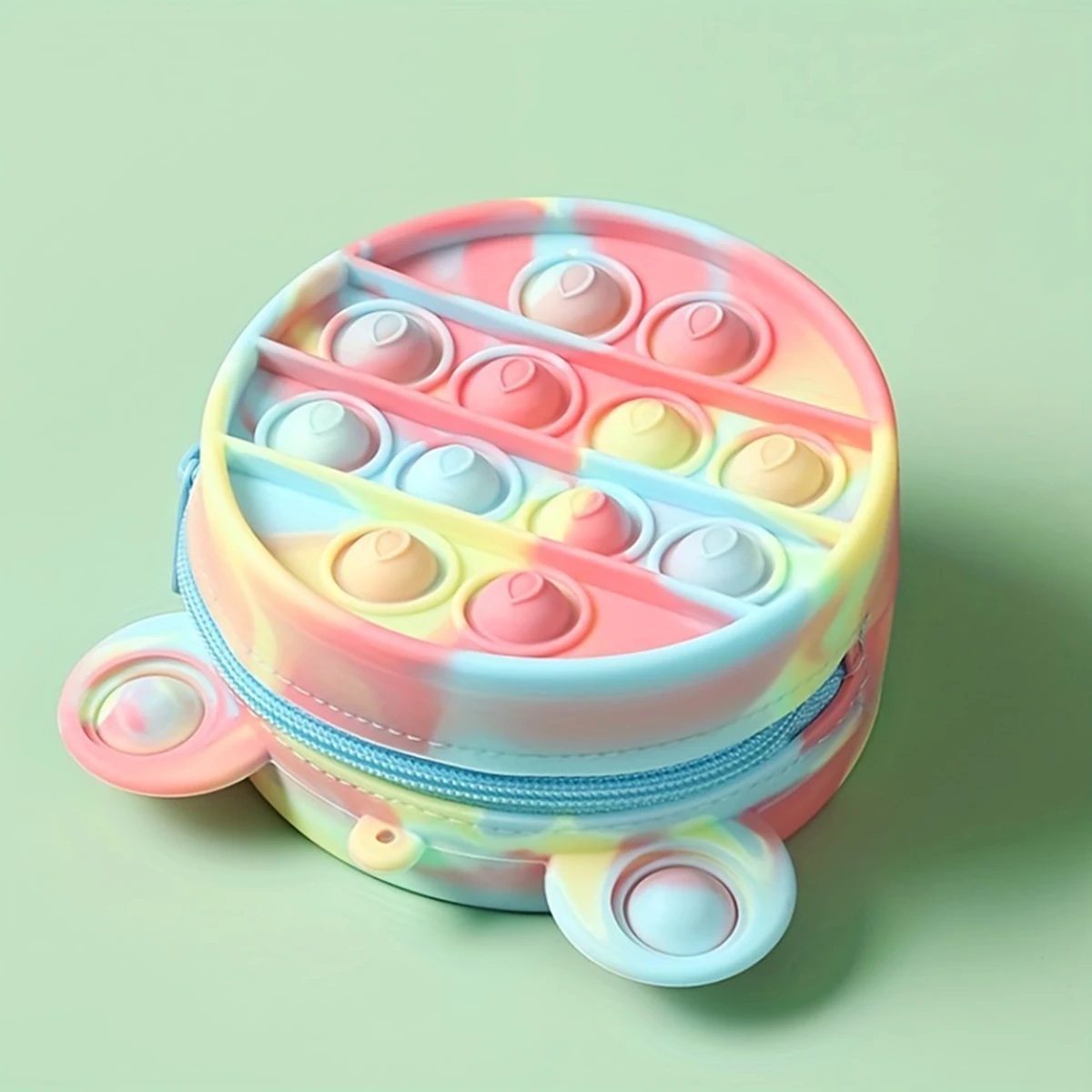 Silicone Zero Wallet Storage Bag Earphone Storage Key Pinch Joy Puzzle Decompression Toys Decompression Toys
