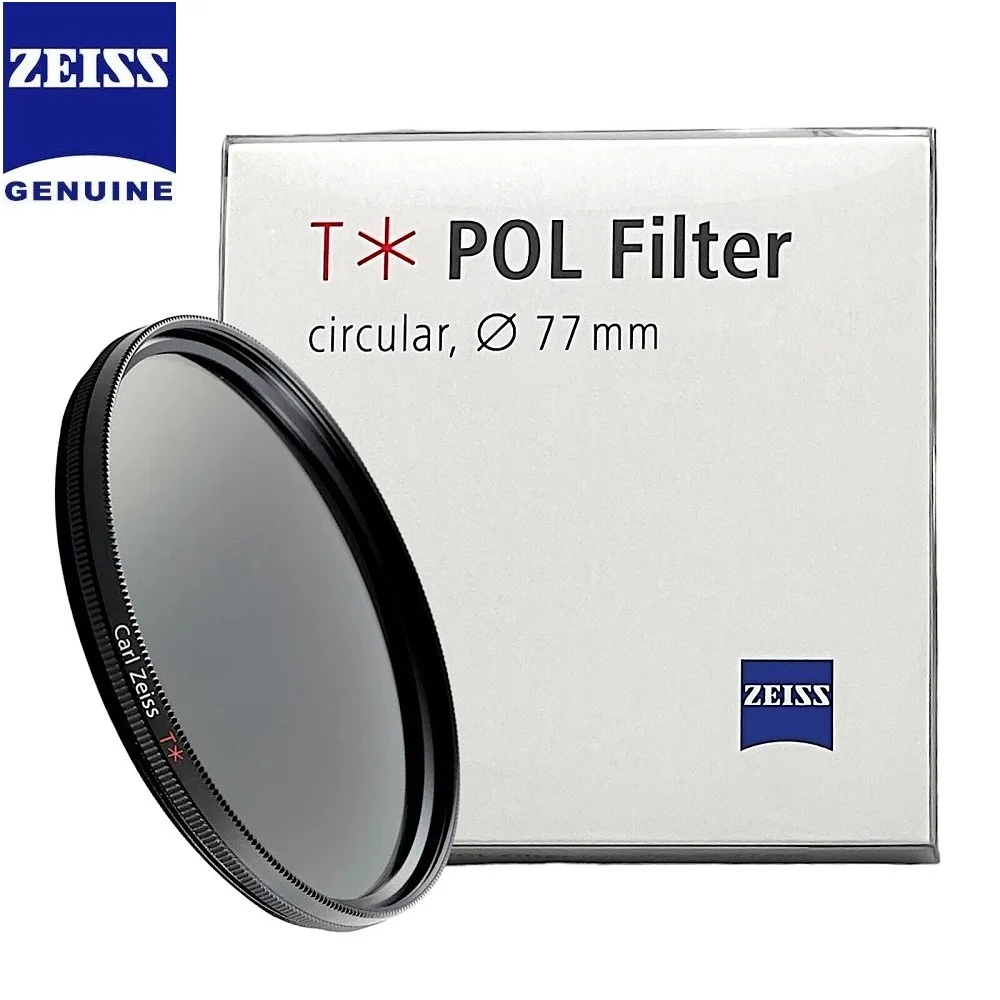 

Carl Zeiss T* POL Polarizing Filter 77mm Cpl (Circular) Polarizer Multi-Coating for Nikon Canon Sony Camera Lens