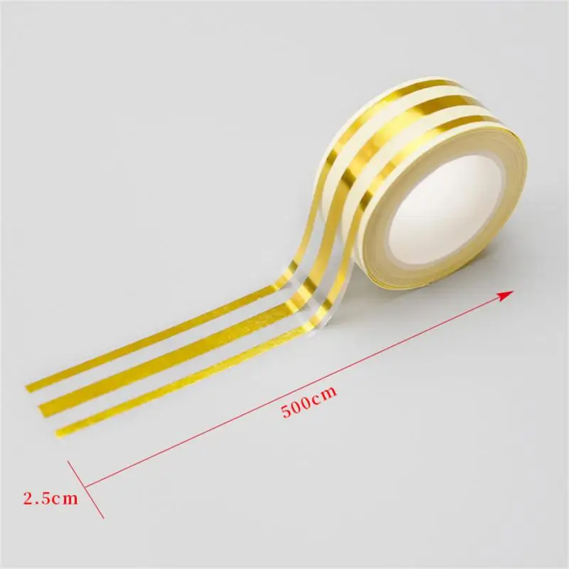Sewing Strip Self-adhesive Sealers Floor Tile Gilt Line Gilt Beautiful Seam Strip Seam Wall Gap Pvc Hardware American Seam Paste