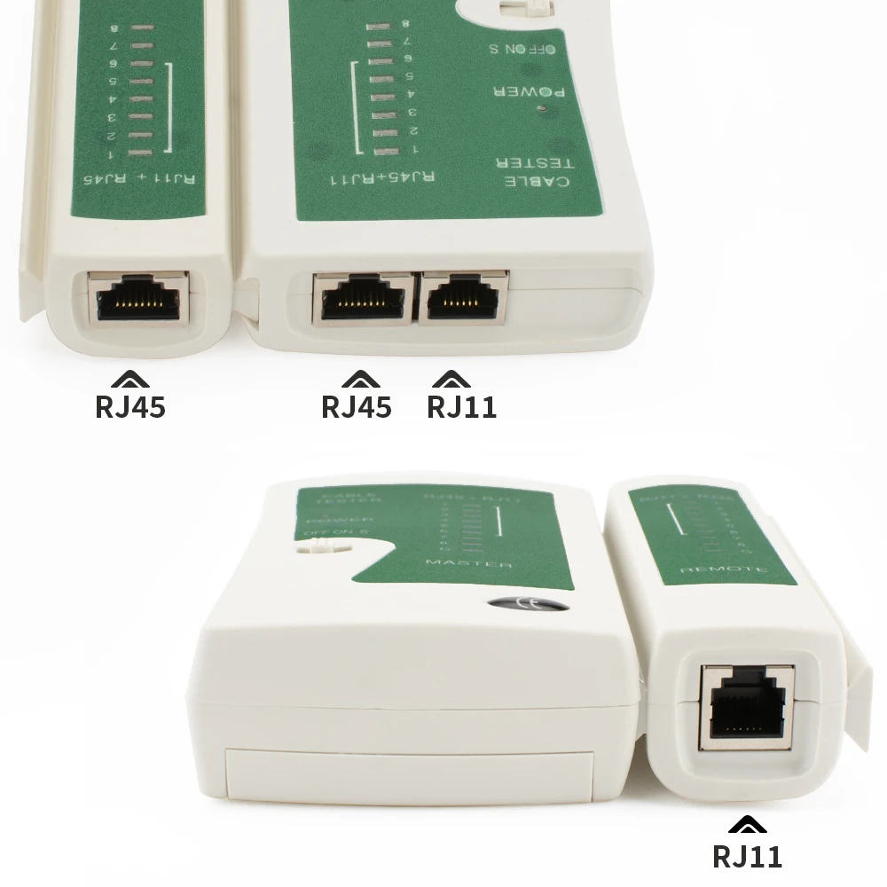 Cat5 Cat5e Cat6 Cat6a Cat7 LAN Cable Tester for LAN RJ45 RJ11 RJ12 UTP/STP Network Cable Enternet and Telephone Wires