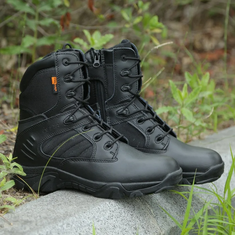 

Military Men's Boots Desert Ankle Boots Outdoor Working Camouflage Safety Men Shoes Tactical Hiking Shoes Faction Bota Masculina