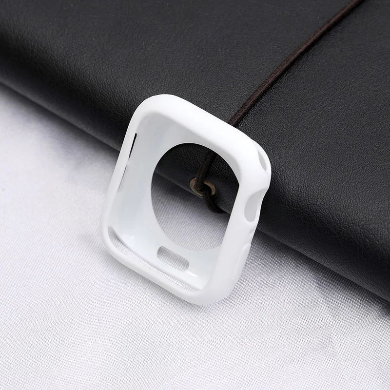 Premium Silicone Watch Case Bumper Protector Cover - Universal Fit for Various Sizes and Series