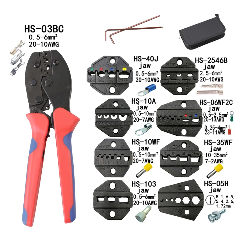 Terminal Crimping Pliers Electrician Tools Crimping Tool Electrical