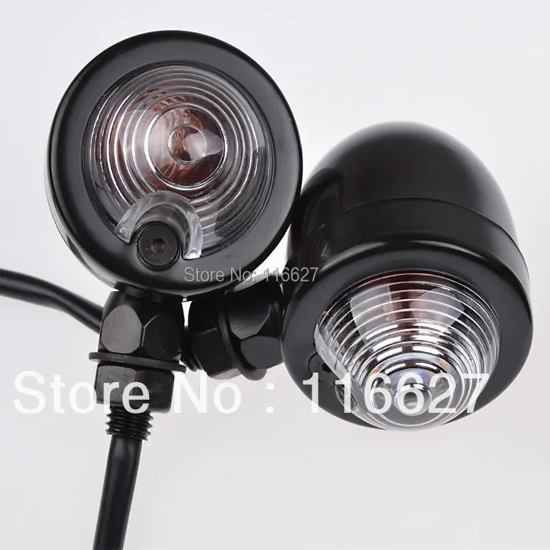 

Clear Turn Signal Lamp Indicator For Harley Honda Kawasaki Yamaha Suzuki Cruiser