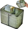 Cotton Swab Holder Cotton Pad Holder with 3 Compartments Bathroom Vanity Storage Box Makeup Organizer 5