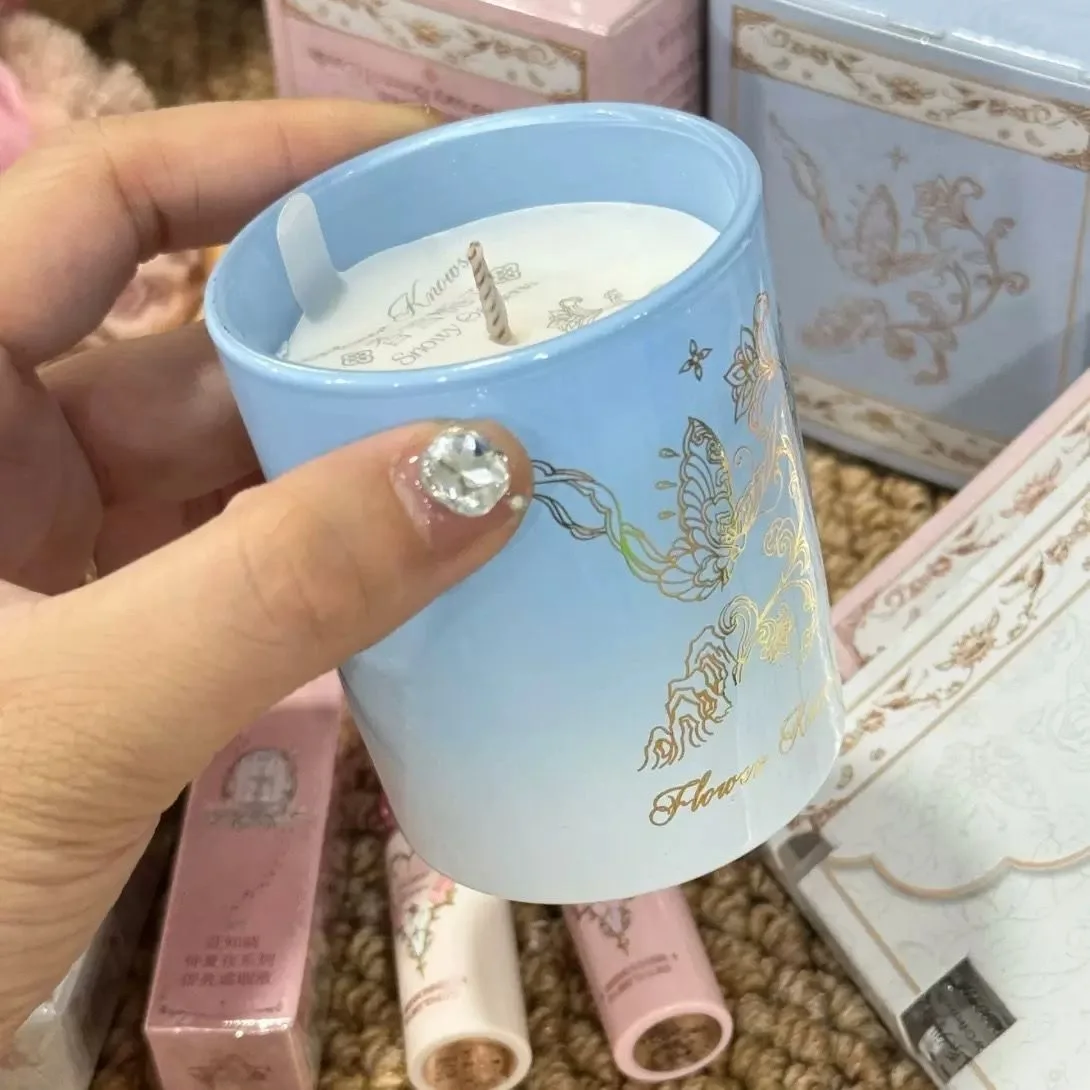 Flower Knows 8th Anniversary Limited Butterfly Cloud Shoulder Scented Candles Home Room Air Purification Incense Lasting