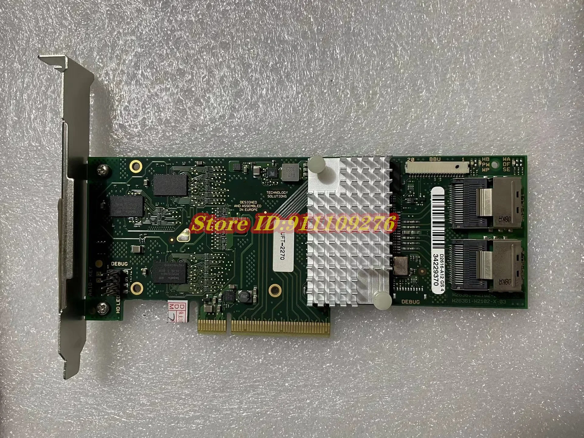 

9261-8i RAID Controllers / HBA Storage Cards D2616-A12