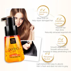 New Hair Care Essential Oil Meixian Olive Honey Hair Oil 80ml Anti-drying and Disposable Essence Hair Vitamins Hair Oil HairCare