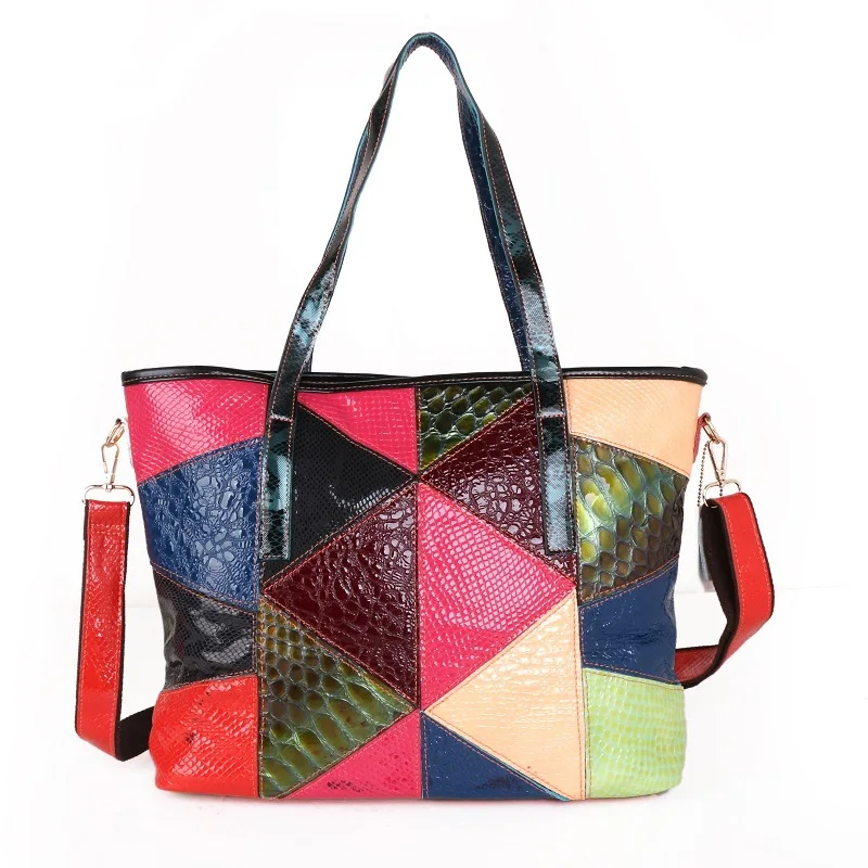 

Shoulder Bags for Women High Capacity Handbags Travel Luxury Hand Bag Female Shoulder Bags For Women Snake leather shopping bag