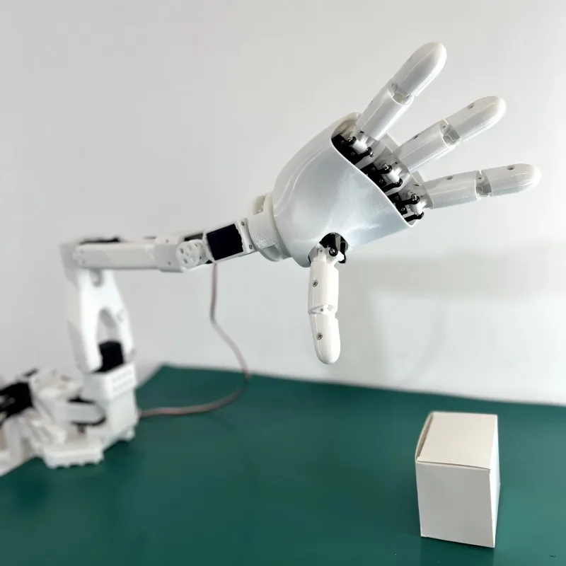 어메이징핸드 로봇 핸드가 장착된 조립형 SO-ARM101 로봇 팔, 저가형 AI SO101 마스터 암 로봇, LeRobot 허깅 페이스 프로젝트용