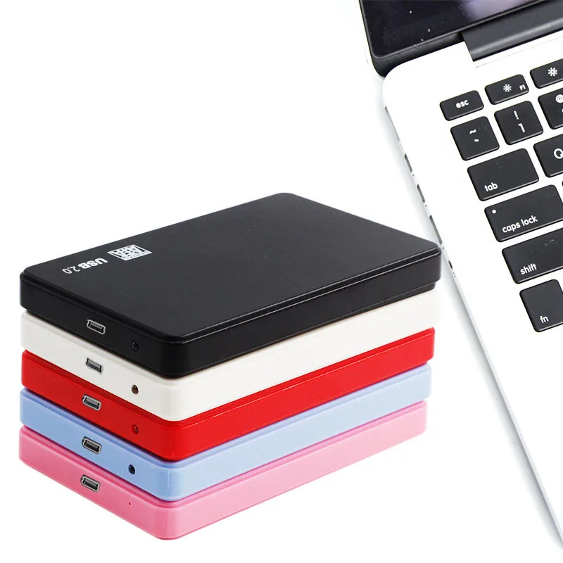 Usb 3.0 2.0 Hdd Gabinete 2.5 Polegadas Série Sata Ssd Disco Rígido Caixa de Case Externo Transparente Hdd para o Computador Portátil do Telefone Móvel - Imagem 4