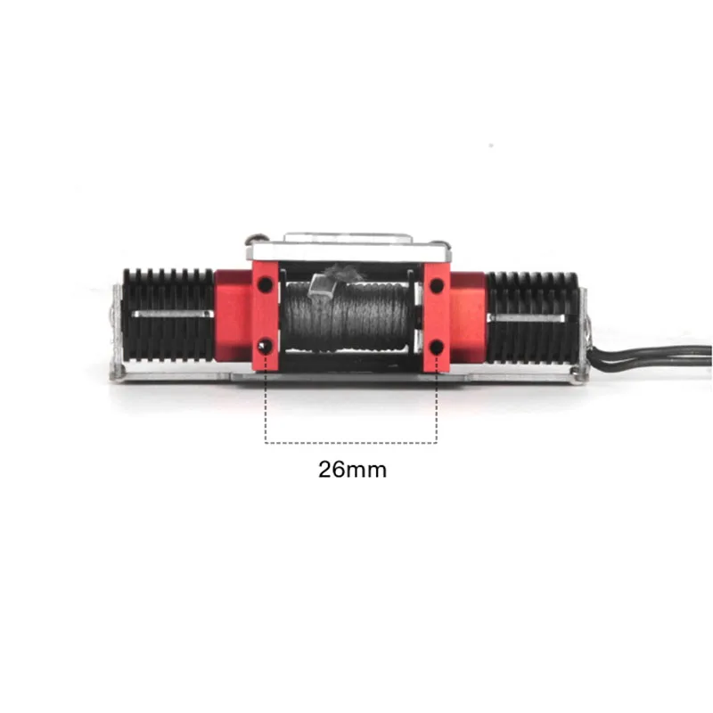 Verricello Cingolato 1/10 RC, Struttura in Metallo Premium per SCX10 Verricello Cingolato 1/10 RC, Struttura in Metallo Premium per SCX10