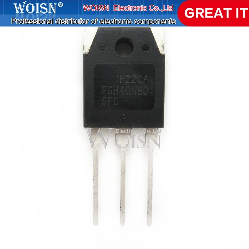 

5 шт. FGH40N60SFD FGH40N60 40N60 сварочный аппарат IGBT с переменной трубкой, оригинальный подлинный фотоаппарат