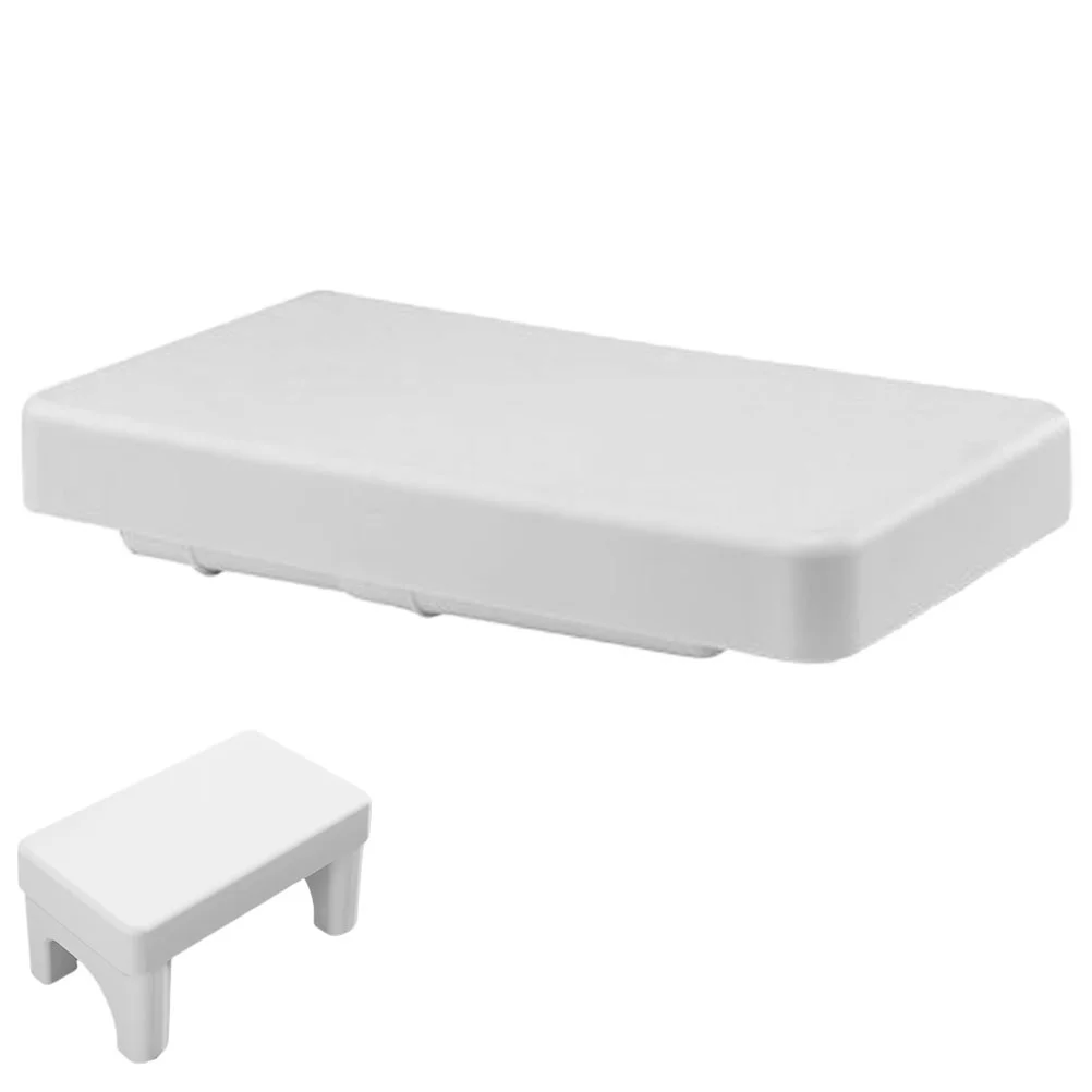 Squatting Toilet Stool Step Foldable Potty for Poo Adult White Foot Adults Child 1