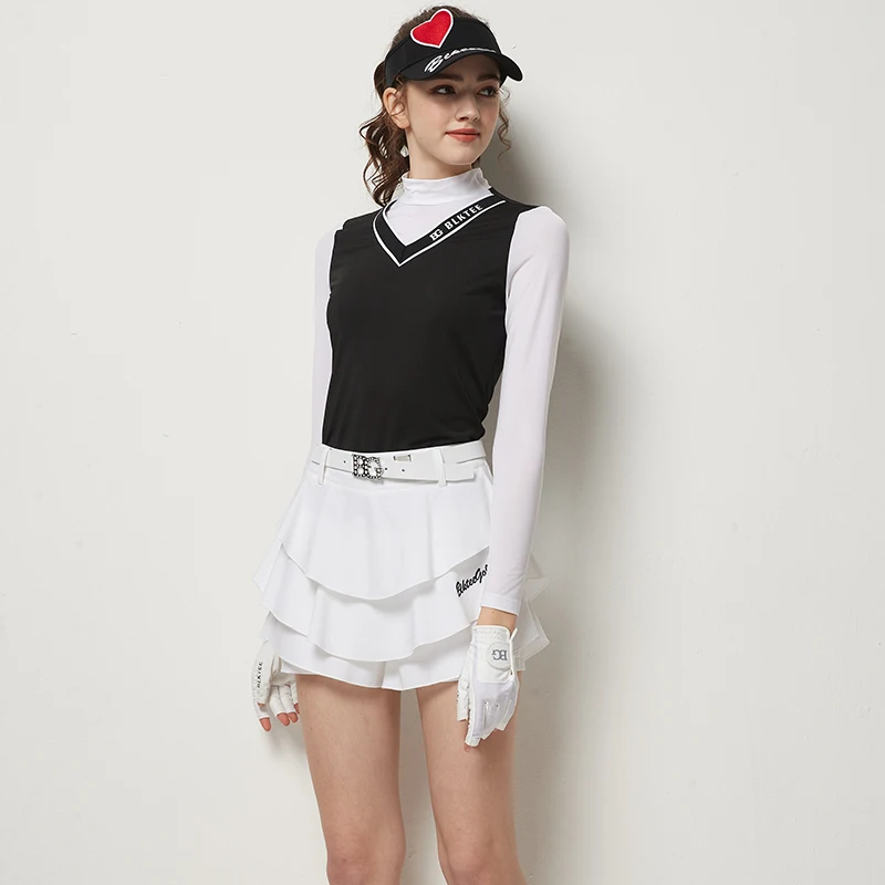 BLKTEE Golf Summer Autumn New Shirt Women Golf Long Sleeve Top Round
