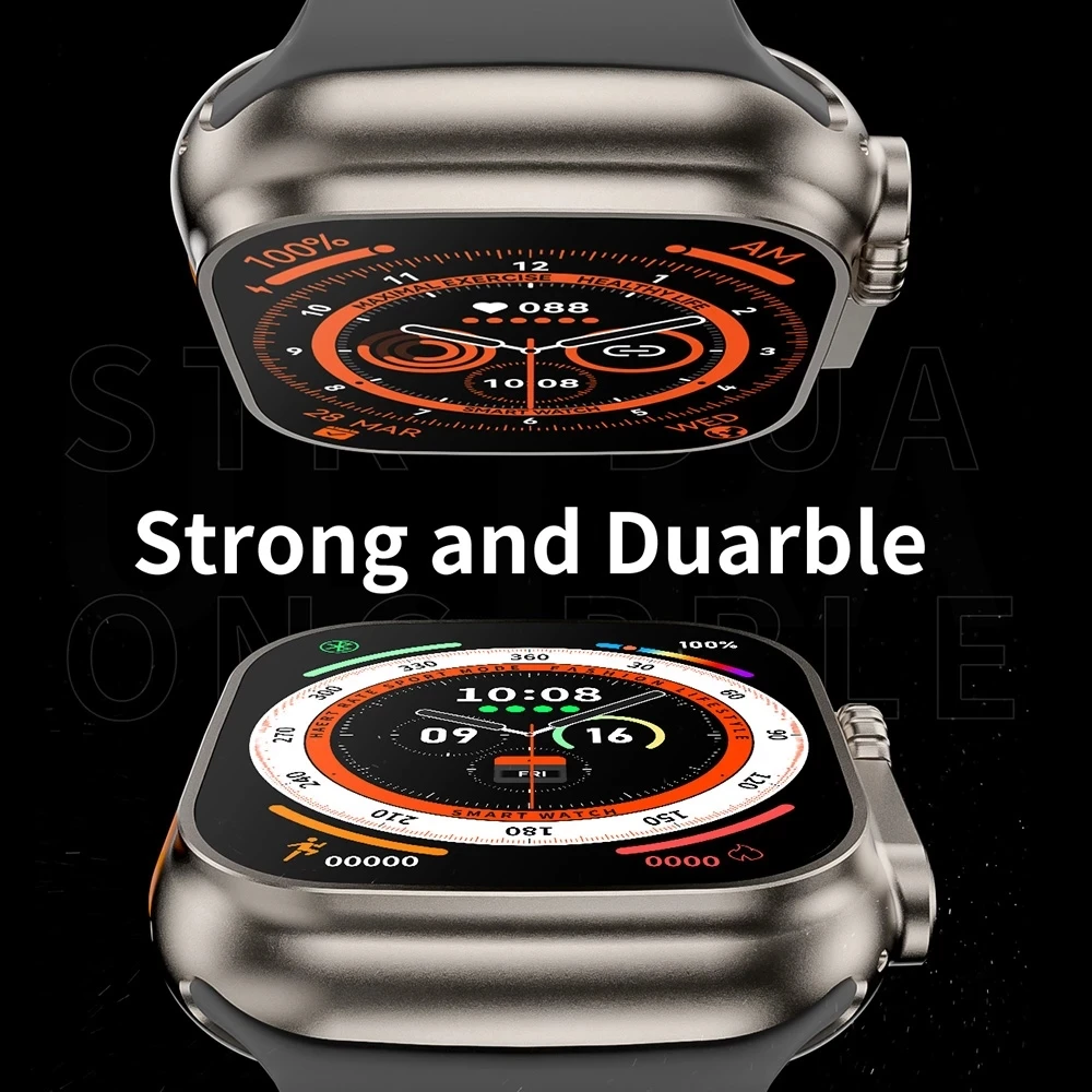 Ultra Series 8 Smart Watch For Apple NFC Smartwatch Men Women Bluetooth Call Waterproof Wireless Charging