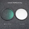 K&F Concept 1/2 1/1 1/4 1/8 Black Mist Diffusion Lens Filter 67 72 77 82 mm Blcak Mist Filtro 49mm 52mm 58mm 62mm 67mm 77mm 82mm 4