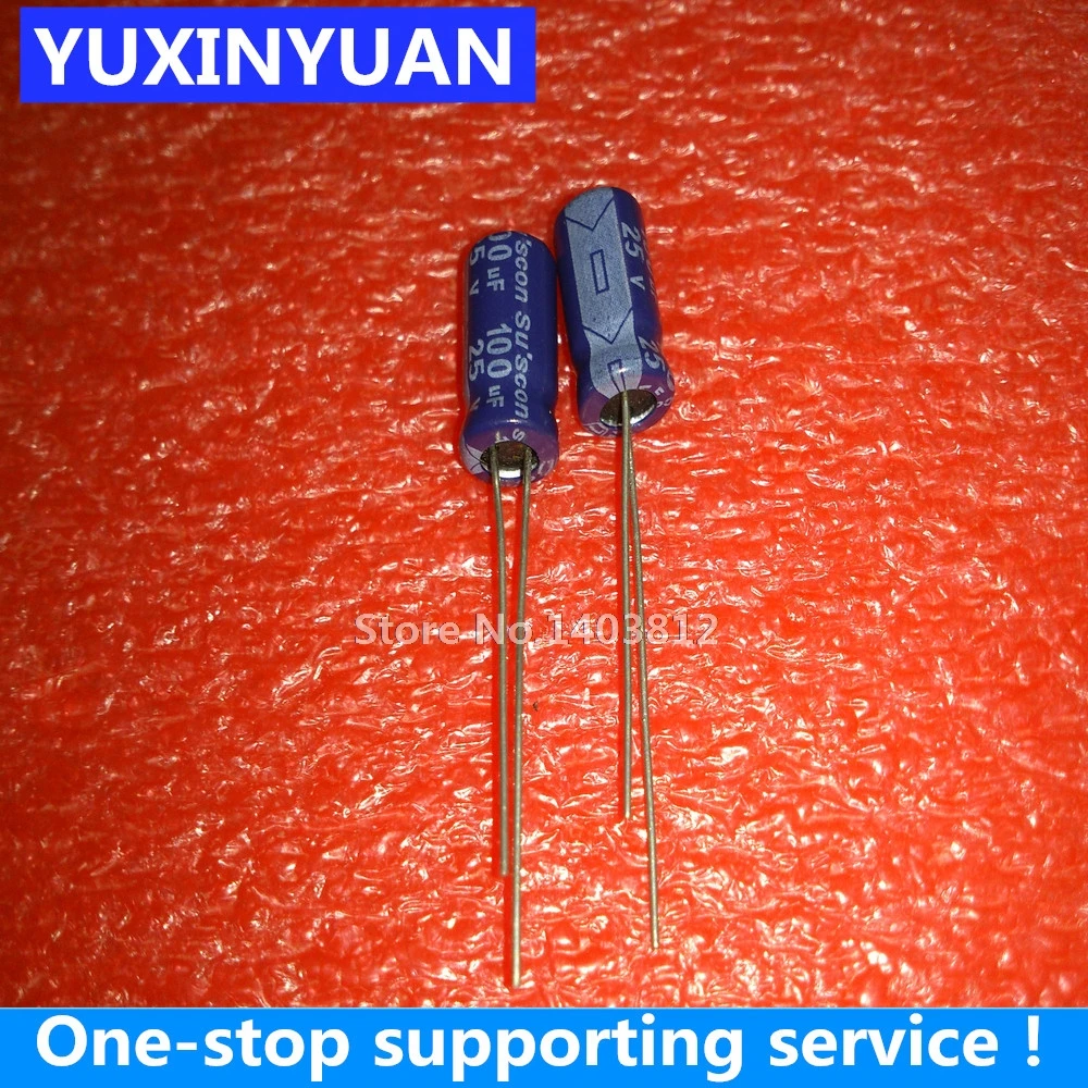 

25V100UF 6.3X11MM 10pcs/lot
