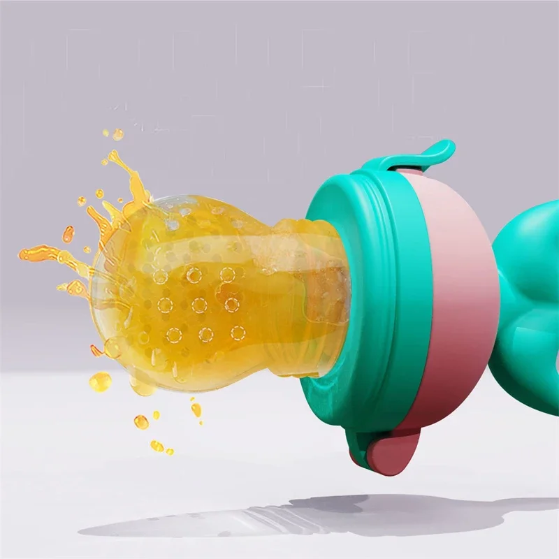 Baby Pacifiers Feeder Kids Food Fruit Milk Feeder Nipples Food Vegetable Supplement Soother Nibbler Feeding Teething Pacifier
