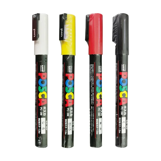 1Dcs Posca Pc-3M Uni Festőjelző- Extra Finom Golyó Tipp Méhészet - Image 4