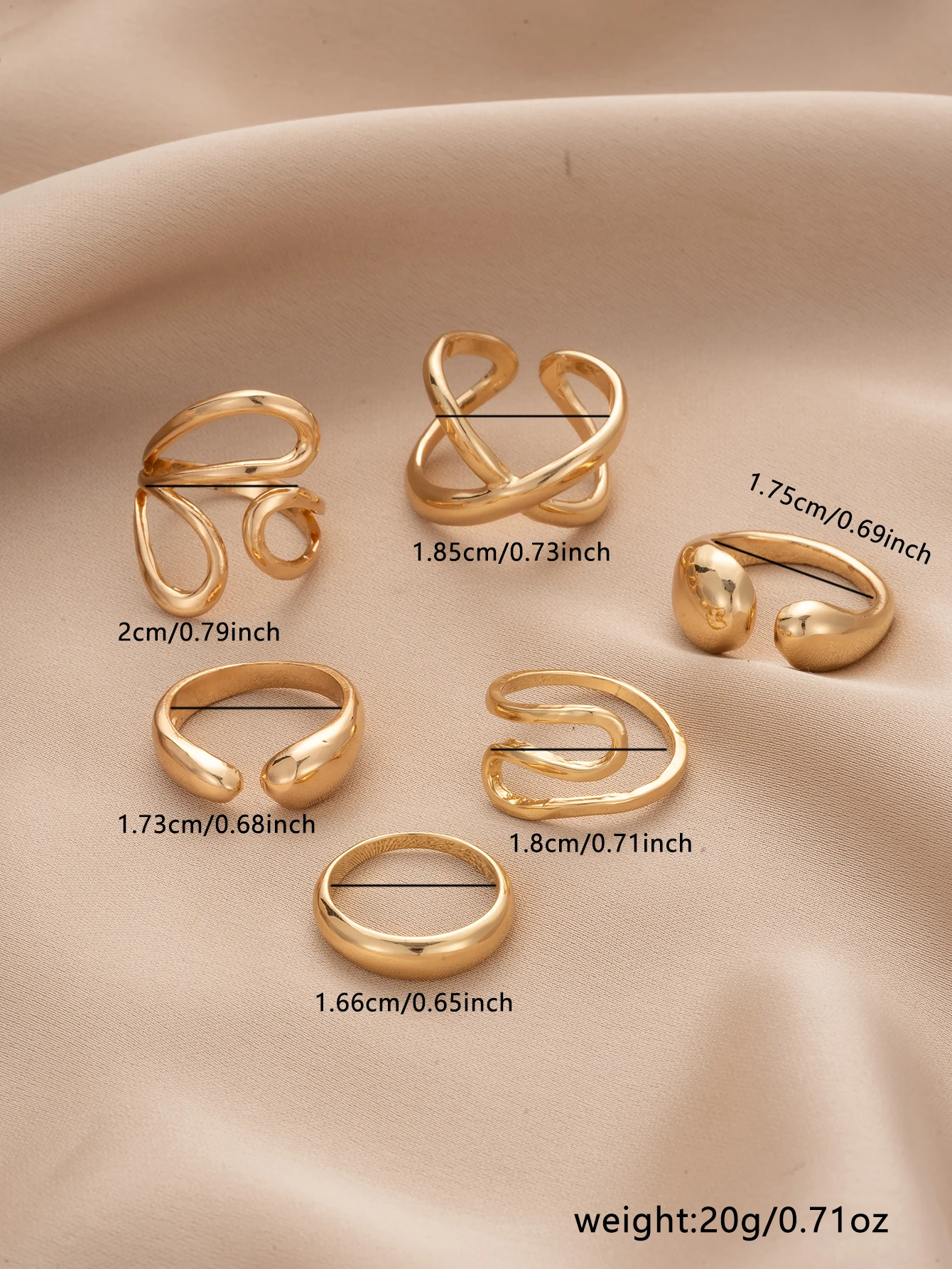 ????? Minimalist Hollow Butterfly Geometric Ring Party Music