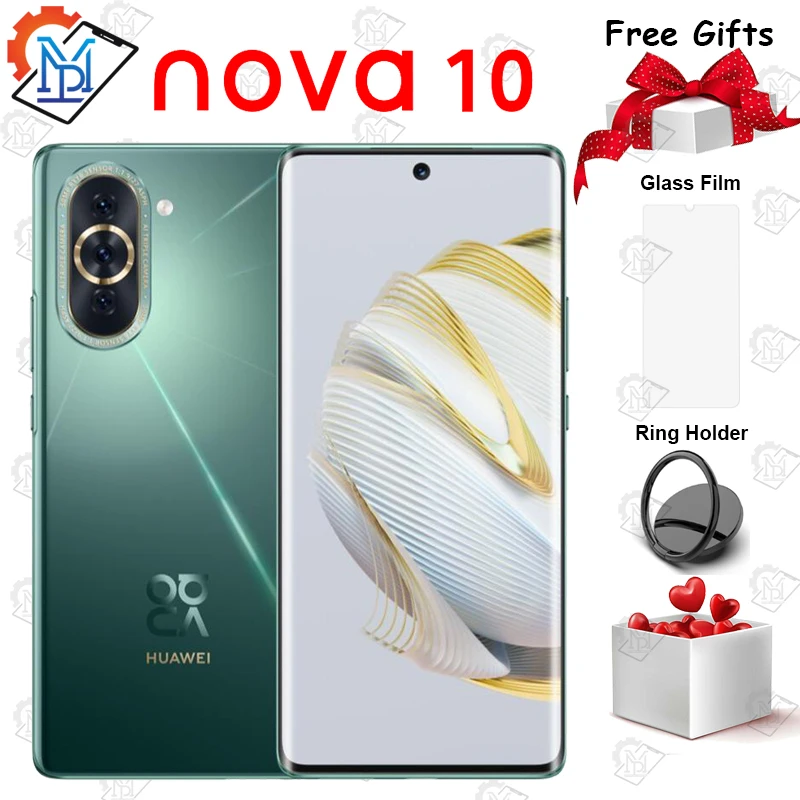 

Huawei Nova 10 смартфон, экран 6,67 дюймов, Восьмиядерный, экран 120 Гц