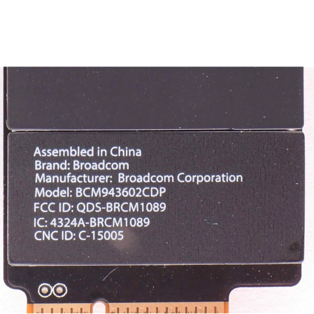 Orgianl-placa para A1418 A1419 65300005 Módulo sem Fio Wi-fi Bluetooth 4.2 Bluetooth - Imagem 3