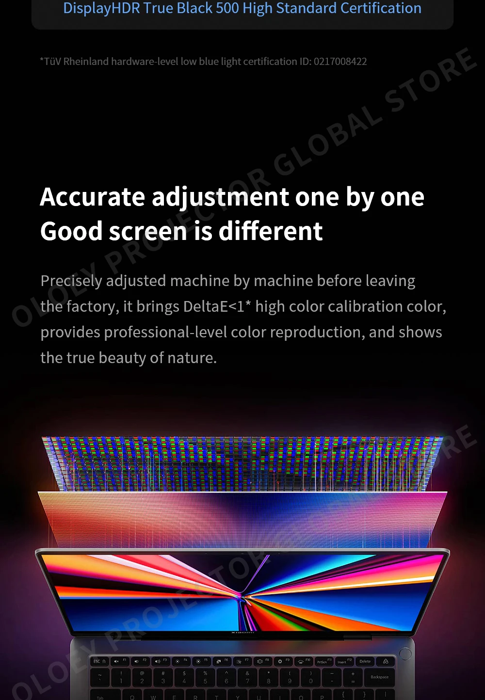 Xiaomi Mi Book Pro14: Ryzen AMD R7-6800H/R5-6600H, 2.8K OLED, 16GB RAM, 512GB/1TB SSD, 14-Inch Office Notebook Description Image.This Product Can Be Found With The Tag Names Computer Office, Laptop, Laptops