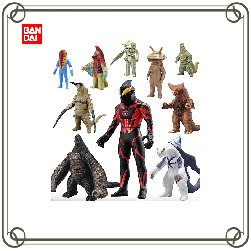 Bandai Anime Ultraman Kaiju Doll Colla Morbida Zetton Alien Metron Walkstar Pvc Action Figure Modello Regali Di Natale Per Bambini Giocattolo