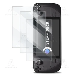 Premium Tempered Glass Screen Protector - 2.5D Curved Edge, 9H Hardness, Shatterproof & Anti - Scratch, HD Clarity, Bubble - Free Installation - 2 - Pieces (Steam Deck Oled)