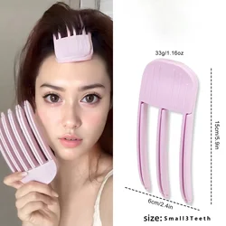 Volumizing Fluffy Hairpin Curling Clips for Enhanced Hair Styling (Pink A)