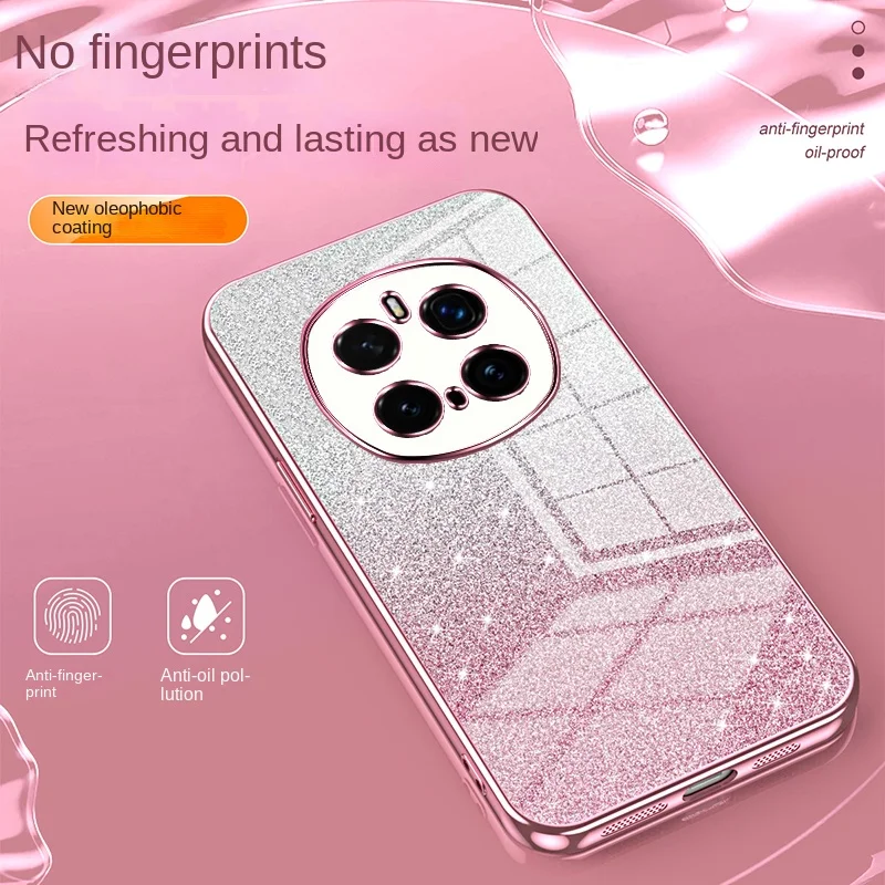 Glitter Slim Protective Soft TPU Back Cover Case