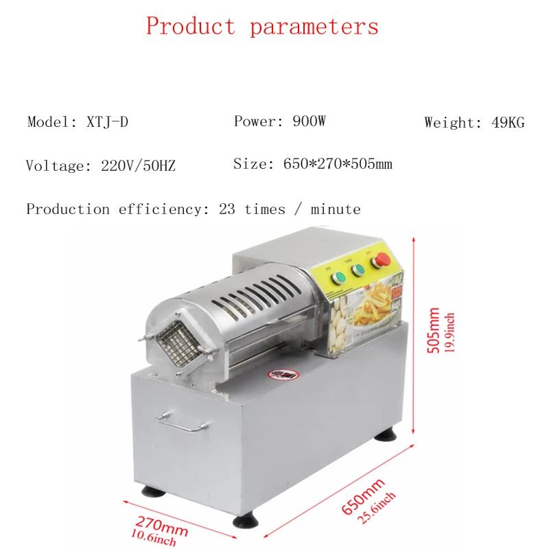 Professional Fryer Electric Cookware for Kitchen Deep French Fries Commercial Fryers Frying Oil Cooker Timer