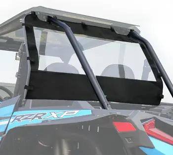 For UTV Rear Windshield,Back Window Compatible with Polaris RZR 1000 XP, XP 4 1000 1