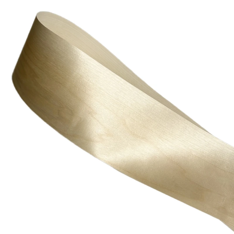 18*250cm White Birch Wood Veneer Roll Restoration Furniture Tabletops and Wall Birch Flat Cut Flexible Crafts Veneer Sheet wood veneer
