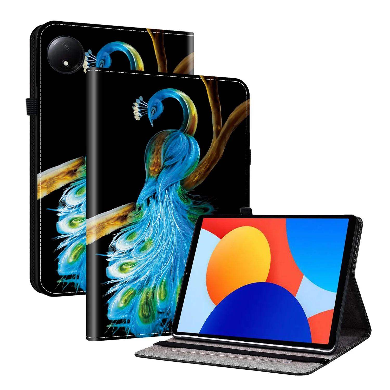 Premium PU Leather Tablet Stand Cover - Elegant and Durable Protection