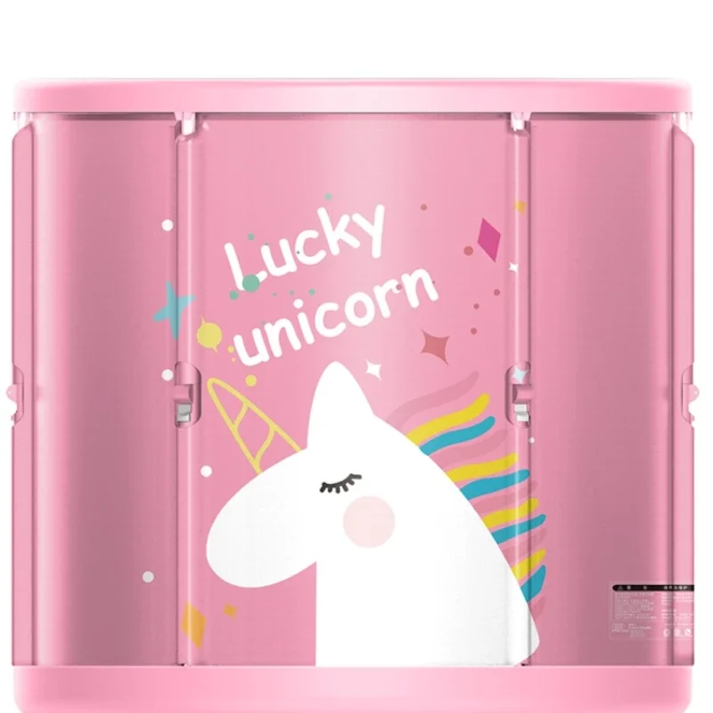

Thickened and non inflating household full body shower bucket with instant installation of insulated shower bucket