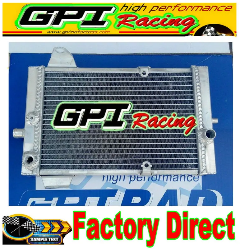 GPI Aluminum RADIATOR for Kawasaki KFX700 KFX 700 2003-2009 04 05 06 07 08 2004 2005