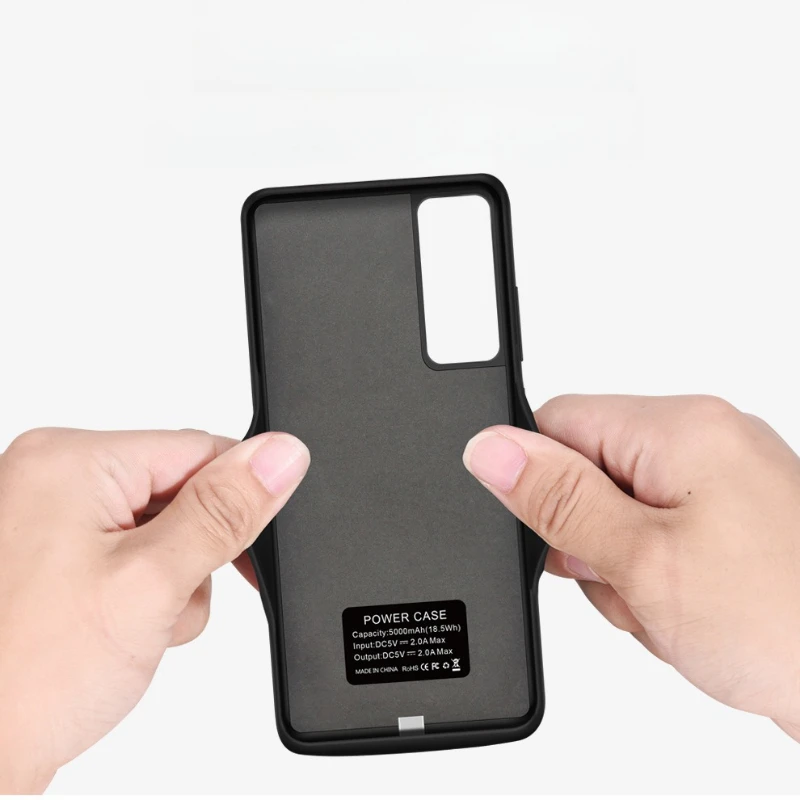 화웨이 메이트 30 프로 40 P30 P40 프로용 배터리 충전기 보조배터리 케이스 4800/5000mAh