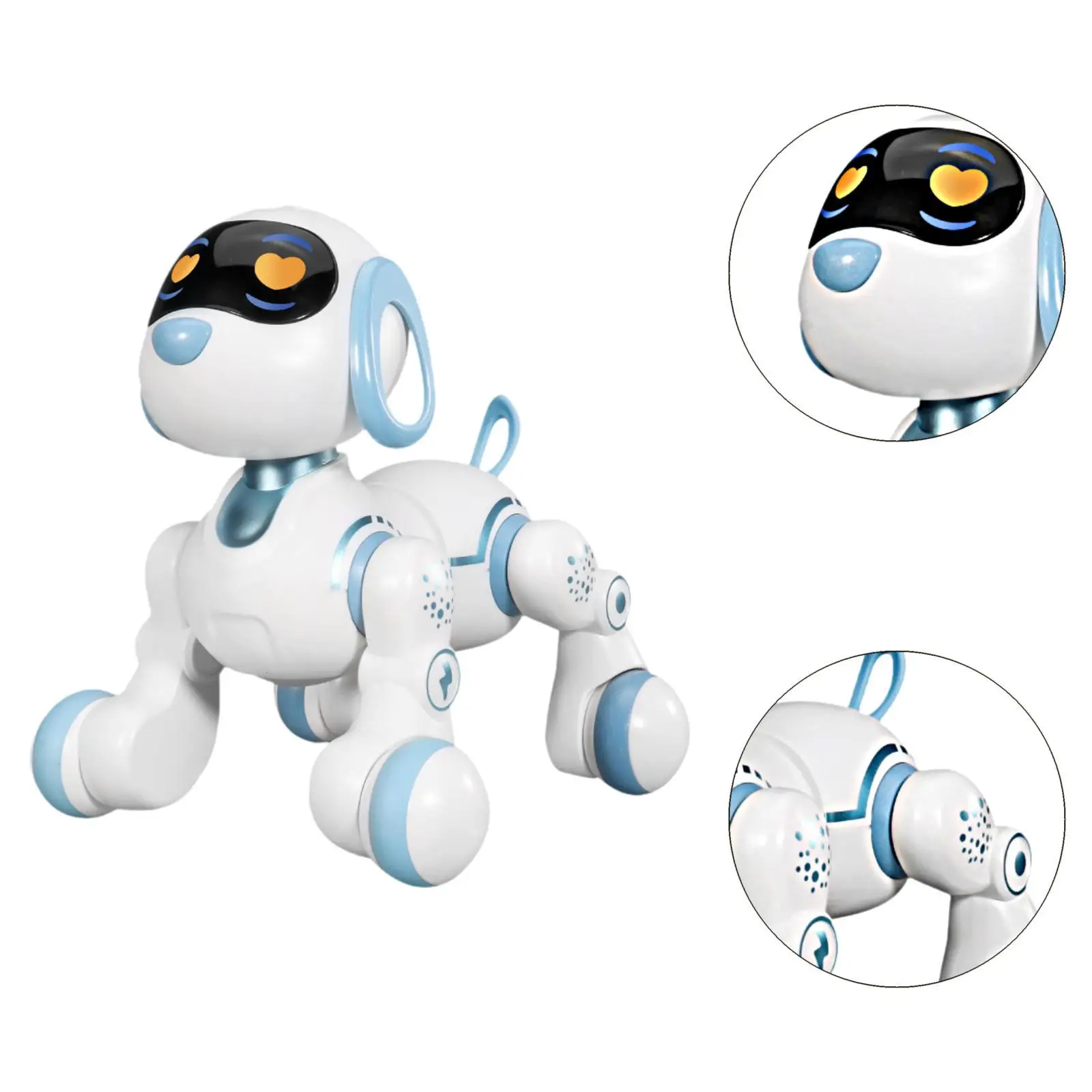 RC Robot Puppy Lying Down Remote Control Puppy Toy for Children Teens Gifts 5
